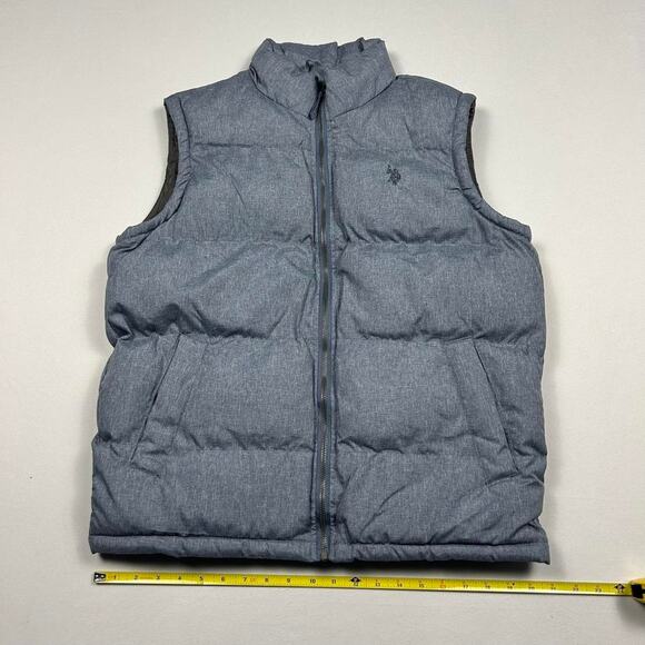 Polo Grey Puffer Vest - Picture 6 of 6
